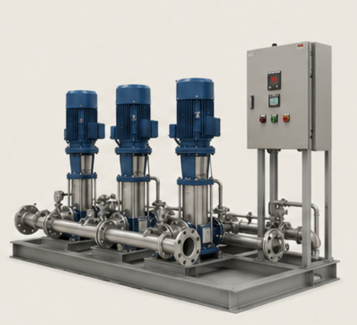 MPS modular pumping system render